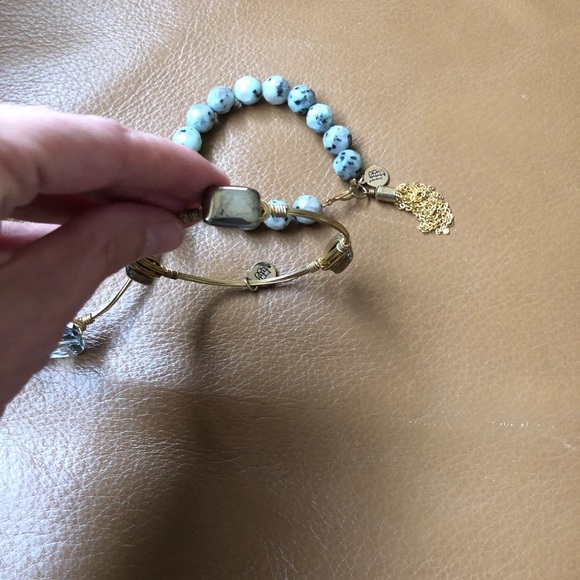 Bourbon and Bow ties 3 pc bracelet set - Picture 4 of 4